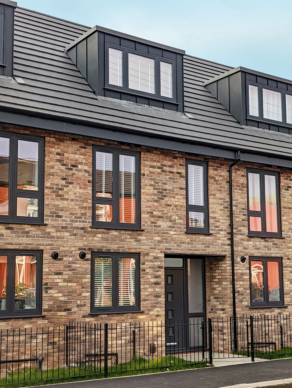 Terrace houses in Eccles